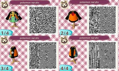 Could i just change the color 15 times and keep the same hairstyle, and still unlock the opposite gender styles? naruto pokemon Animal Crossing New Leaf QR Code by ...