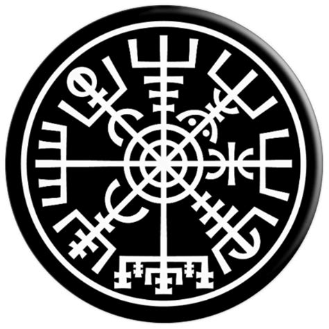 vegvisir compass rune symbol sigil valhalla viking wayfinder popsockets grip and stand for