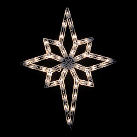 Northlight Star Of Bethlehem Lighted Double Sided Christmas Window