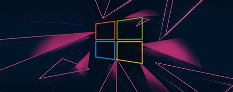 Windows 10 Neon Logo Wallpaper Hd Abstract 4k Wallpapers Images