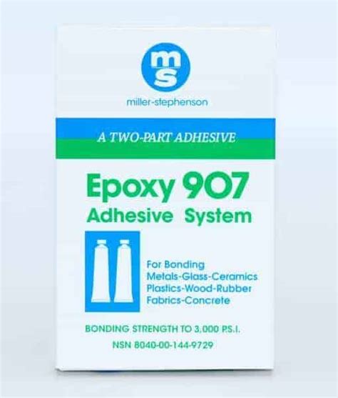 Ms 907 Two Part Epoxy Adhesive Kit Epoxy Kit Miller Stephenson