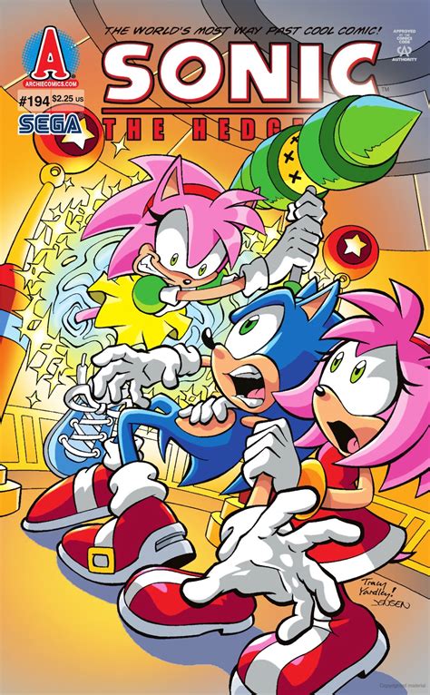 Archie Sonic The Hedgehog Issue 194 Sonic News Network