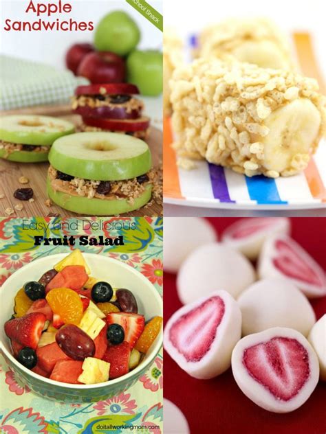 30 Awesome After School Snack Ideas Do It All Working Mom