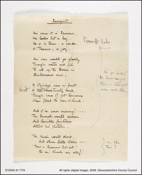 Sawgint First World War Poetry Digital Archive