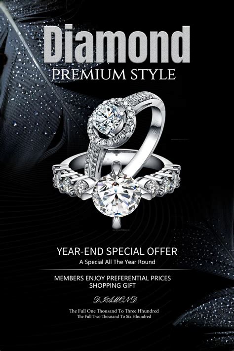 Jewelry Poster Diamond Ring Psd Free Download Pikbest