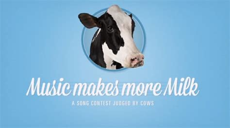 A Playlist Of Music Scientifically Proven To Increase Cows Milk