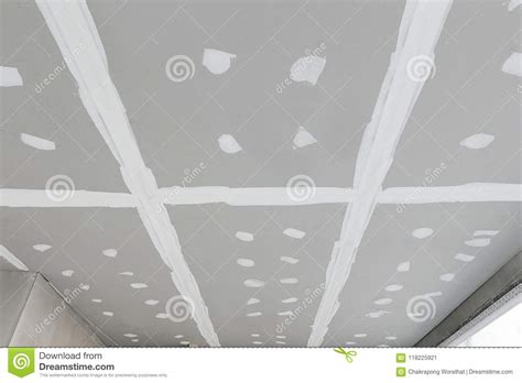 Gypsum can either be turned into gypsum board or remain in its powder form and be called false ceiling professional may suggest to go for pop boards and not gypsum boards as later are. Gypsum Board Plaster Ceiling Of House Under Construction ...