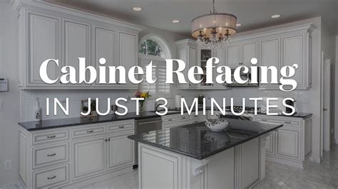 Refacing cabinets costs, on average, $6,000 to $20,000 with the average homeowner spending around $13,000 on refacing 30 linear feet of cabinets with wood veneer on raised panel doors, and cabinet refacing can give an old kitchen a new look for less money than new cabinets would cost. How To Reface Kitchen Cabinets Yourself Video in 2020 ...