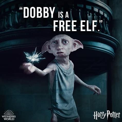 Harry potter mustn't be angry. Pin by Farha Sameen on Harry Potter | Dobby harry potter, Harry potter quotes