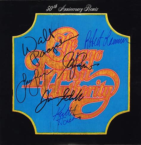 Chicago Band Signed Chicago Transit Authority 50th