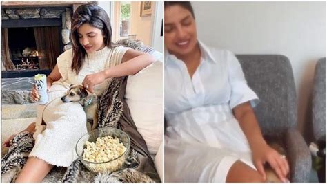 Priyanka Chopra Gets A Relaxed Start To The Weekend Gives Head Massage