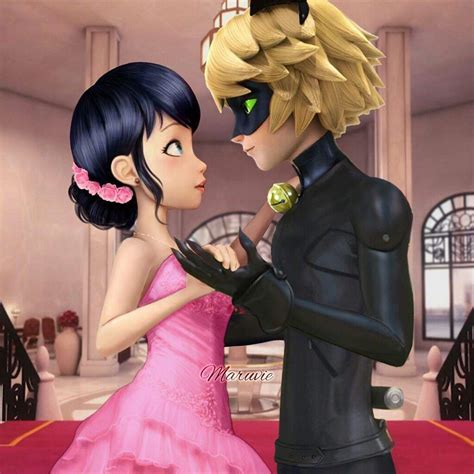 Marinette And Cat Noir On The Ball Miraculous Amino
