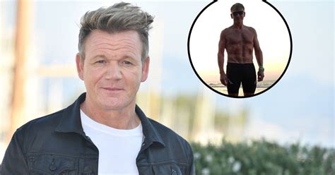 Chef Gordon Ramsay Showed Off His Ripped Body In An Instagram Snap