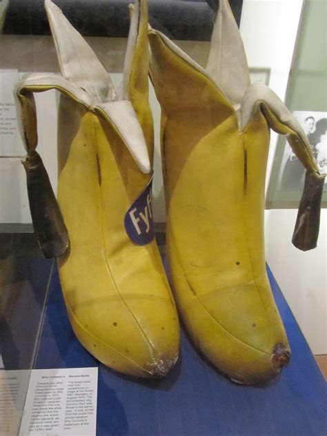 Artistonia Comedian Billy Connollys Famous Banana Boots Now On