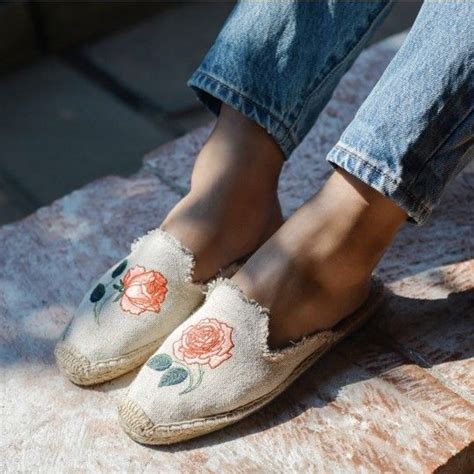 Vogue 125 Embroidered Mule Soludos Espadrilles Espadrilles Outfit
