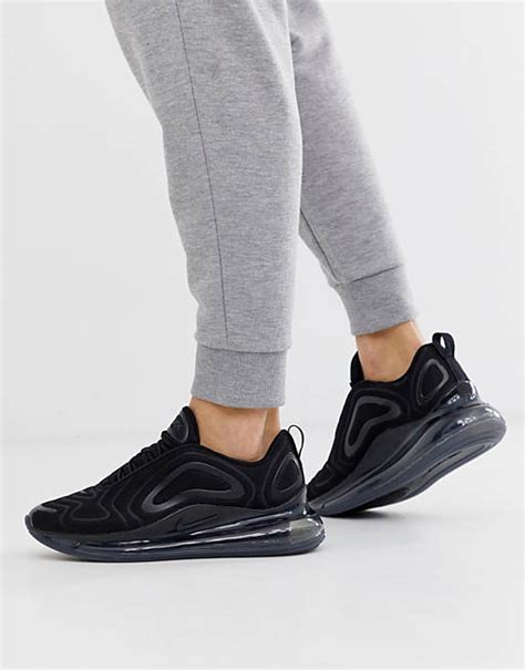 Nike Air Max 720 Sneakers In Black Ao2924 007 Asos