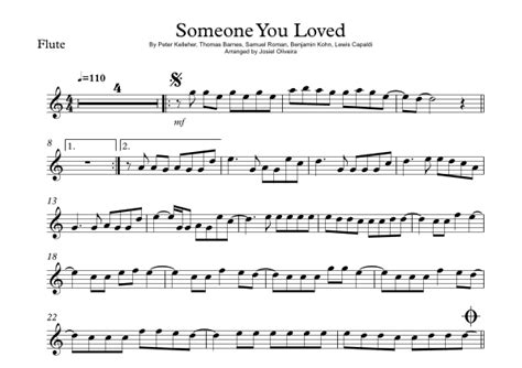 Someone You Loved Arr Josiel Oliveira Sheet Music Lewis Capaldi