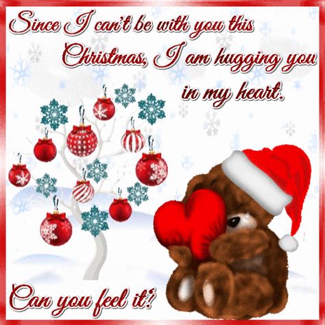 Hugging You In My Heart This Xmas Free Miss You Ecards Greeting Cards