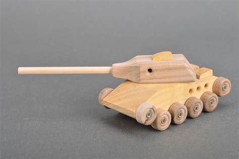 Buy Handmade Designer Eco Friendly Childrens Wooden Toy Tank For Boys