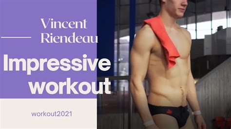 Impressive Workout Vincent Riendeau Muscle Fitness Diving Sexiest Male Divers Chen Aisen