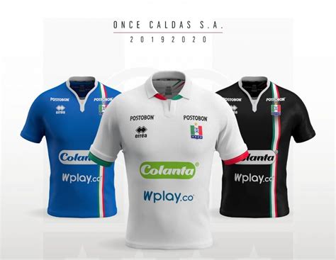Fundado en el año 1961. Novas camisas do Once Caldas 2019 Erreà | Mantos do Futebol