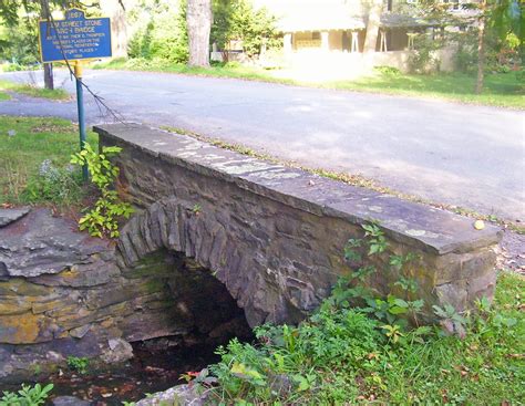 Stone Bridge For Small Creek Crossing Stone Landscaping Driveway