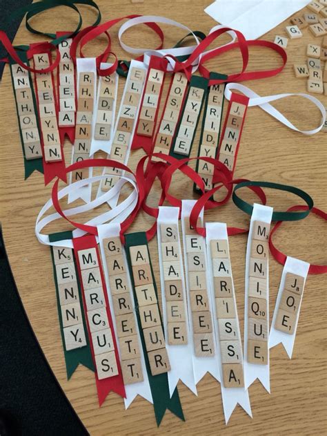 1000 Images About Scrabble Ornaments On Pinterest Christmas Ornament