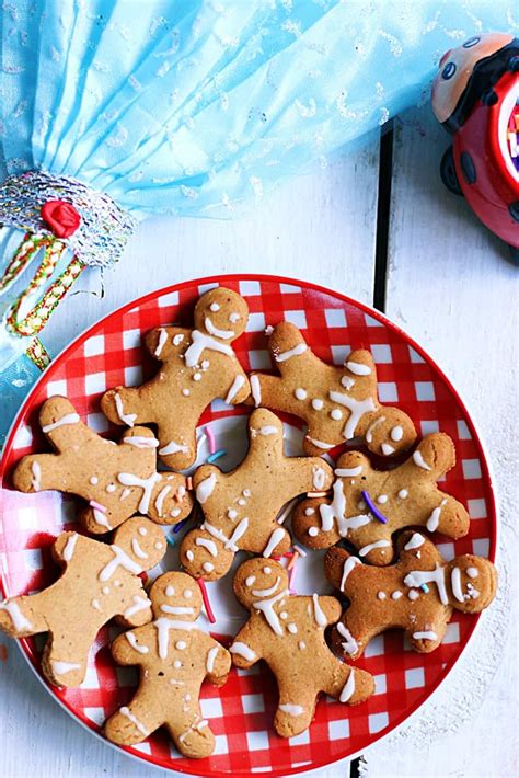 Gingerbread Man Cookies Recipe With Eggless Royal Icing
