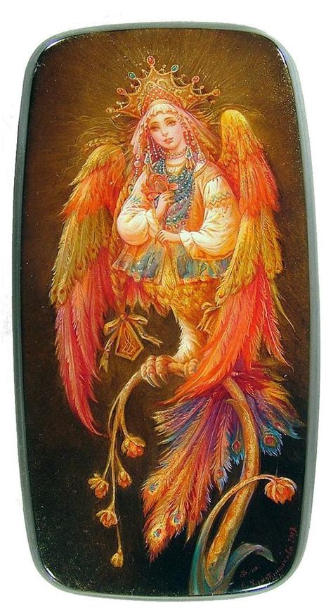 Sirin Mythological Creatures Mythical Creatures Russian Mythology