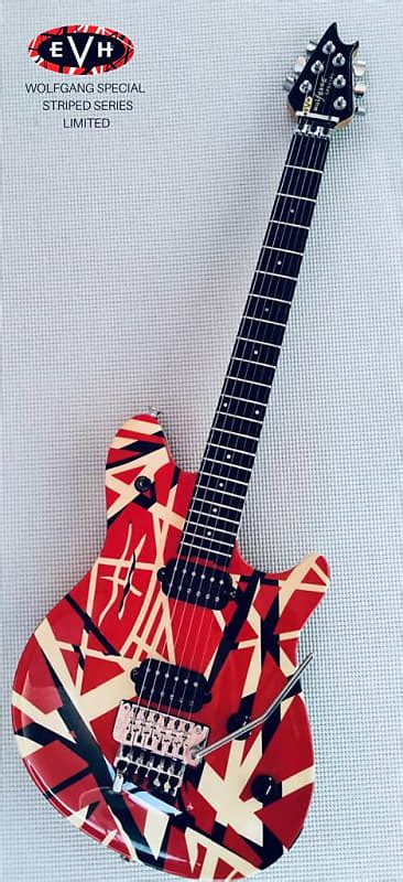 Evh Wolfgang Special Striped Series Striped Red Rare Reverb Uk