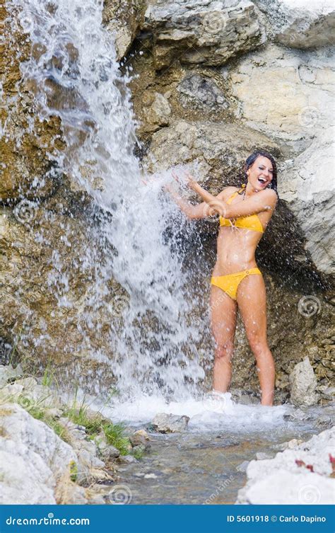 Shower And Waterfall Royalty Free Stock Photos Image