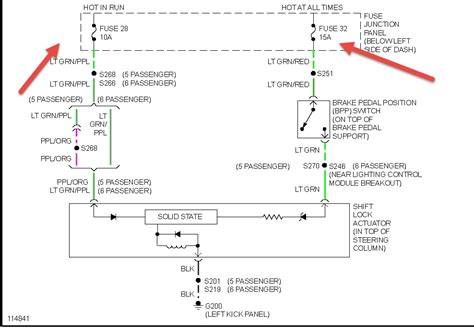 1999 lincoln continental wiring diagram