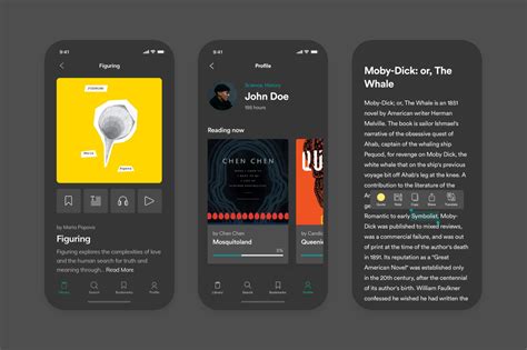 Mybooks Reading App Ui Kit On Yellow Images Creative Store