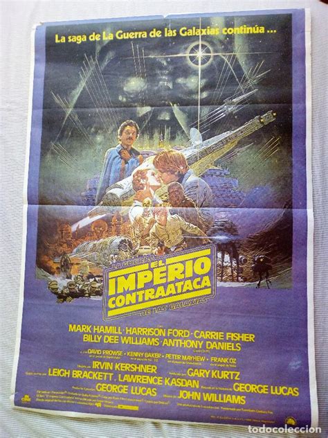Cartel De Cine Original El Imperio Contraataca Vendido En Venta