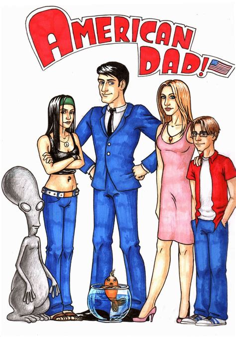 The Really Real American Dad Drawing American Dad America Dad