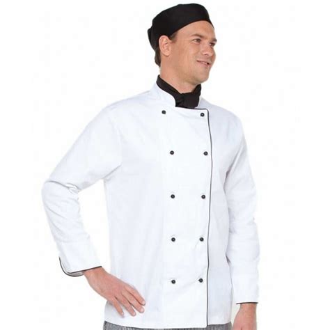 10 Button Long Sleeve Chef Jacket Schlesingers Uniforms