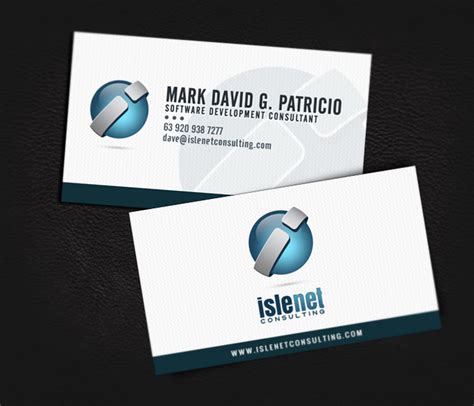 Consultant business card templates and consultant business card designs. Islenet Consulting Business Card by jovargaylan on DeviantArt