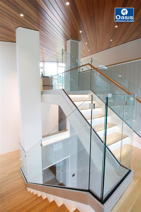 Interior Glass Stair Railing Systems
