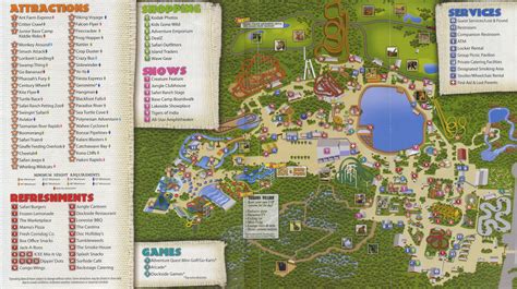 Theme Park Brochures Wild Adventures Theme Park Brochures