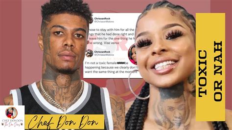 Chriseanrock Gets Her 7th Tattoo Of Blueface Are They A Toxic Couple