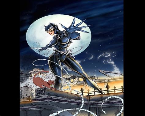 Catwomancomics Dc Comics Whip Moon Cat Woman Jewel Thief Hd