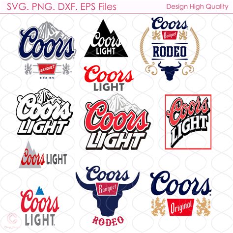 Coors Light Bundle Svg Beer Brand Logo Svg Coors Light Log Inspire