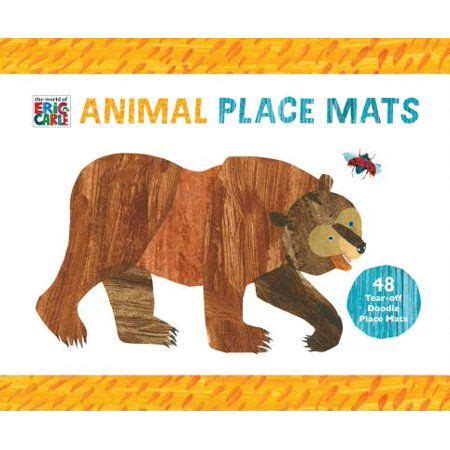 Eric carle, the author and artist behind the very hungry caterpillar and dozens of other children's books mr. The World of Eric Carle(TM) Animal Place Mats | Eric carle ...