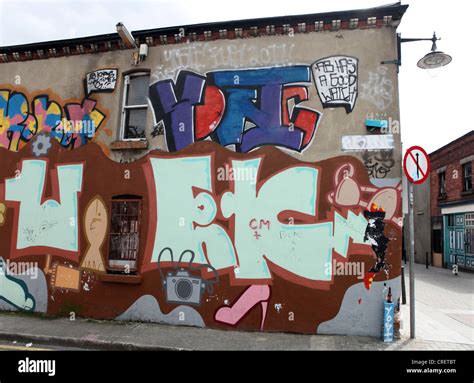 Urban Graffiti Dublin 8 Ireland Stock Photo Alamy
