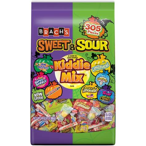 Brach's Kiddie Mix Sweet & Sour Variety Pack Brach's Kiddie Mix Sweet & Sour Candy Variety Pack ...
