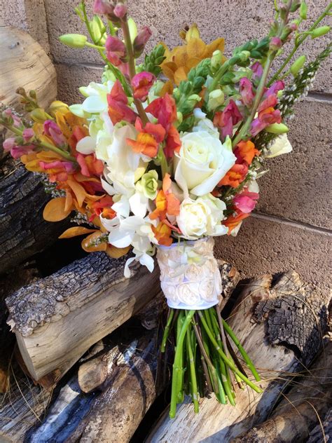 Clients include housewives of orange county Spring and snapdragons bridal bouquet | Snapdragon wedding ...