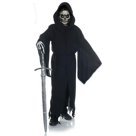 Grim Reaper Tattered Robe Child Costume