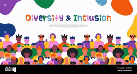 Children Diversity Inclusion Stock Vector Images Alamy