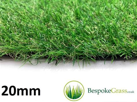 20mm Artificial Grass Luxury Fake Lawn Natural Green
