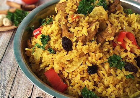 Resep nasi briyani timur tengah, aromanya bikin lapar! Resep Nasi Biryani Kambing #kitaberbagi oleh Ecka Rahma ...